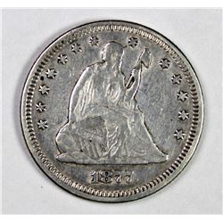 1877 SEATED QUARTER