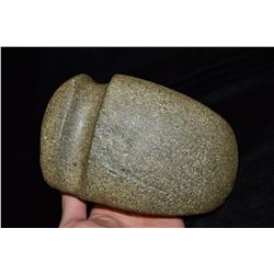 7 3/8" 3/4 Grooved Axe, Pike Co, Illinois, Meadows COA