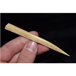 4 1/8" Bone Needle from Boley Site, Ex Curtis Hintz,