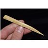 Image 1 : 4 1/8" Bone Needle from Boley Site, Ex Curtis Hintz,