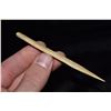 Image 3 : 4 1/8" Bone Needle from Boley Site, Ex Curtis Hintz,