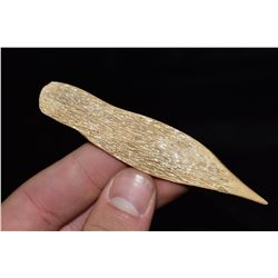 4 3/4" Bone Tool from Boley Site, Ex Gary Van Dyke,