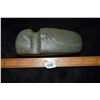 Image 8 : 4 7/8" 3/4 Groove Green Stone Axe, Great