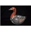 Image 2 : 8" x 8" Pottery Painted Goose, Tony La Sal, Mexico