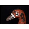 Image 6 : 8" x 8" Pottery Painted Goose, Tony La Sal, Mexico