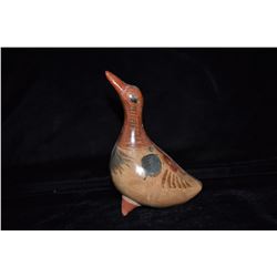 Vintage Mexican Tolana Duck, Hand Painted, Mexico Folk
