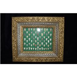 Frame of 67 Madison Points, Brown Co, Illinois