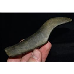 5 1/8" Slate Bird Stone, St Louis Co, MO 4x COA