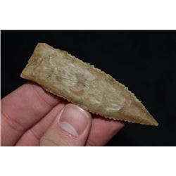 3 1/8" Harpeth River Point, Benton Co, TN, Davis COA