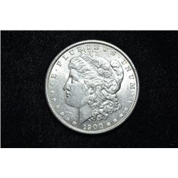 High grade 1900 Morgan Silver Dollar, Grade from Photos