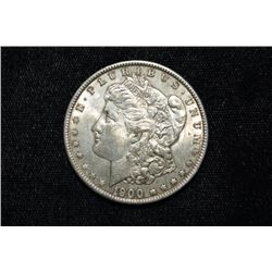 High Grade 1900 Morgan Silver Dollar, Grade from Photos