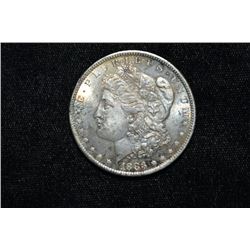 High Grade 1883 Morgan Silver Dollar, Grade from Photos
