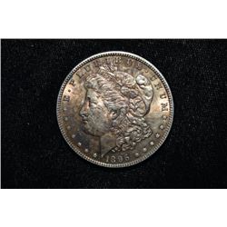 High Grade 1896 Morgan Silver Dollar, Grade from Photos