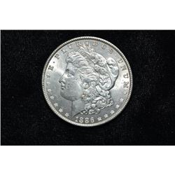 High Grade 1886 Morgan Silver Dollar, Grade from Photos