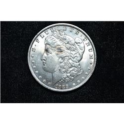 High Grade 1889 Morgan Silver Dollar, Grade from Photos