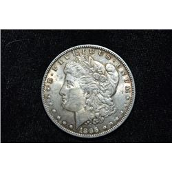 High Grade 1896 Morgan Silver Dollar, Grade from Photos