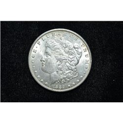 High Grade 1889 Morgan Silver Dollar, Grade from Photos