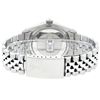 Image 7 : Rolex Mens Stainless Steel Gray Diamond & Ruby Datejust Wristwatch