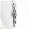 Image 5 : 18K White Gold 2.08 ctw Shared Prong Diamond Multi Circle Cross Pendant Necklace