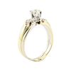 Image 4 : 1.00 ctw Diamond Two-Tone Wedding Set - 14KT Yellow and White Gold