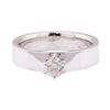 Image 2 : 0.50 ctw Diamond Solitaire Ring - 14KT White Gold