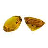 Image 2 : 11.12 ctw.Natural Round Cut Citrine Quartz Parcel of Two