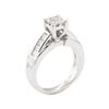 Image 4 : 1.10 ctw Diamond Ring - 14KT White Gold