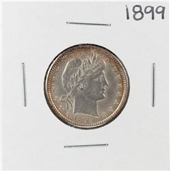 1899 Barber Quarter Coin