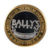 Image 1 : .999 Silver Ballys Las Vegas $10 Casino Limited Edition Gaming Token