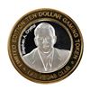 Image 2 : .999 Fine Silver Las Vegas Club $10 Limited Edition Gaming Token