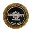 Image 1 : .999 Fine Silver Suncoast Las Vegas, Nevada $10 Limited Edition Gaming Token