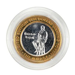 .999 Fine Silver Mirage Las Vegas, Nevada $10 Limited Edition Gaming Token