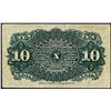 Image 2 : March 3, 1863 10 Cents 4th Issue Fractional Currency Note