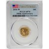 Image 1 : 2016-W Mercury Dime Gold Centennial Commemorative Coin PCGS SP70 First Strike