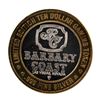 Image 1 : .999 Fine Silver Barbary Coast Casino Las Vegas, NV $10 Limited Edition Gaming Token