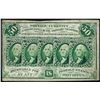 Image 1 : July 17, 1862 First Issue Fifty Cent Fractional Currency Note