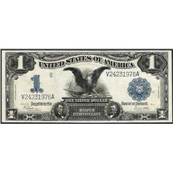 1899 $1 Black Eagle Silver Certificate Note