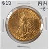 Image 1 : 1914-S $20 St. Gaudens Double Eagle Gold Coin