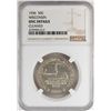 Image 1 : 1936 Wisconsin Centennial Commemorative Half Dollar Coin NGC UNC Details