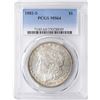 Image 1 : 1882-S $1 Morgan Silver Dollar Coin PCGS MS64 Nice Toning