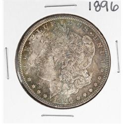 1896 $1 Morgan Silver Dollar Coin Amazing Toning