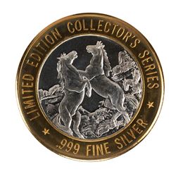 .999 Fine Silver Grand Casino $10 Limited Edition Collector's Series Gaming Token