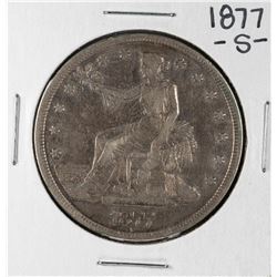1877-S $1 Trade Silver Dollar Coin