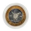Image 1 : .999 Fine Silver Sam's Town Casino Las Vegas $10 Limited Edition Gaming Token