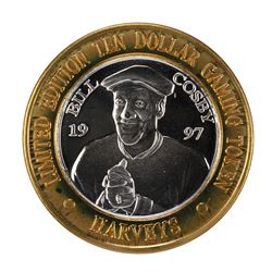 .999 Fine Silver Harveys Resort Lake Tahoe, Nevada $10 Limited Edition Gaming Token