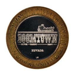 .999 Silver Boomtown Reno, NV $10 Casino Limited Edition Gaming Token