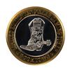 Image 2 : .999 Silver Boomtown Reno, NV $10 Casino Limited Edition Gaming Token