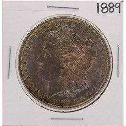 1889 $1 Morgan Silver Dollar Coin Amazing Toning
