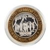 Image 1 : .999 Fine Silver Tropicana Las Vegas, Nevada $10 Limited Edition Gaming Token