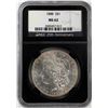 Image 1 : 1888 $1 Morgan Silver Dollar Coin NGC MS62